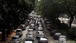 Uji Coba Penghapusan 3 in 1, Jalan Sudirman Macet