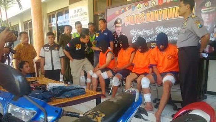 Empat Pelaku Spesialis Pecah Kaca Didor