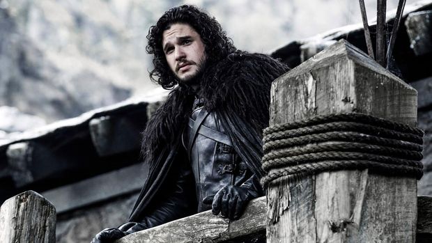 Jon Snow di puncak Black Castle