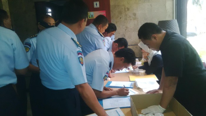 477 Kepala Lapas dan Rutan Jalani Tes Urine