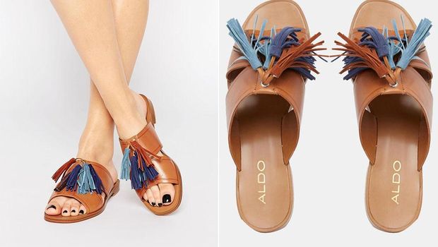 5 Sandal  Aksen Tassel Warna  warni  yang Atraktif untuk Hangout