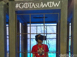 Sensasi Berdiri di Dinding Tertinggi Westeros di #GoTAsiaWoW Singapura