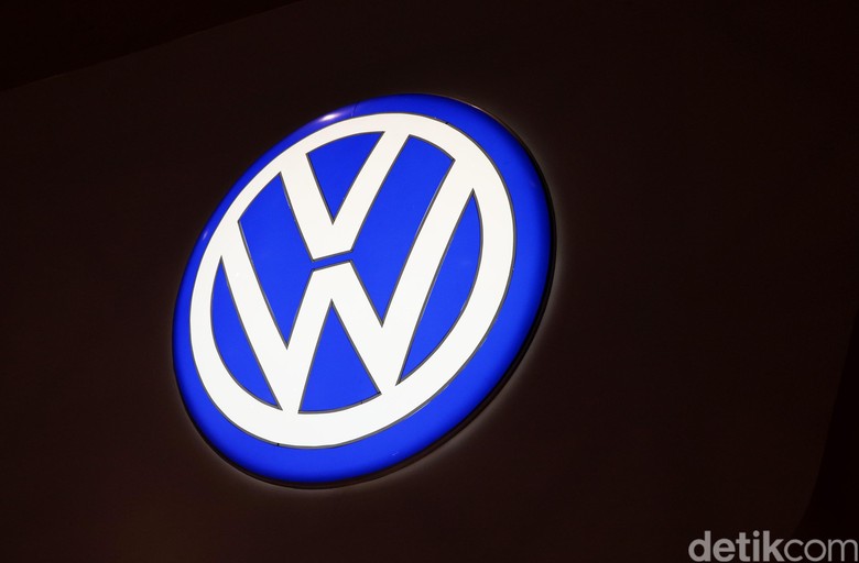 Logo Volkswagen (Foto: Ari Saputra) Logo Volkswagen (Foto: Ari Saputra)