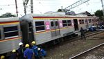 KRL Anjlok di Lintasan Sudirman-Manggarai