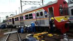 KRL Anjlok di Lintasan Sudirman-Manggarai