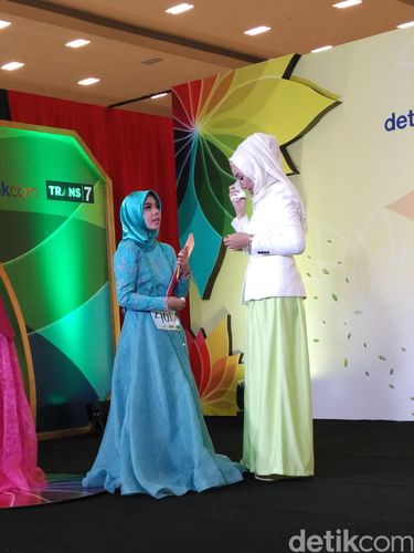 Tangis Dian Pelangi Pecah di Audisi Sunsilk Hijab Hunt 