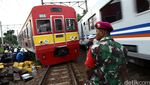 KRL Anjlok di Lintasan Sudirman-Manggarai