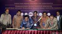 Dalam diskusi tersebut juga dilakukan penandatanganan kerjasama. 