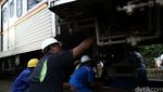 KRL Anjlok di Lintasan Sudirman-Manggarai