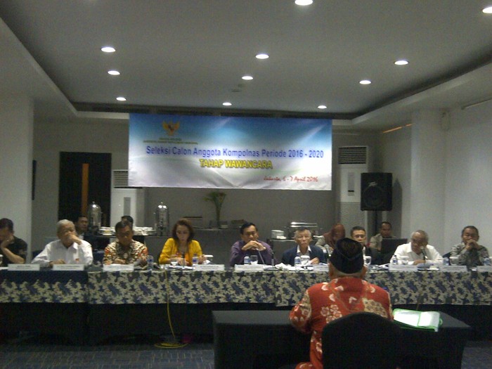 12 Calon Komisioner Kompolnas Tes Wawancara Sebelum Disetor ke Jokowi