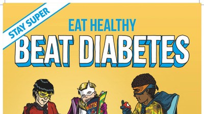 Poster-poster Seru Bikinan WHO untuk Kampanye Beat Diabetes
