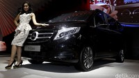 The New V-Class dipamerkan di IIMS 2016.
