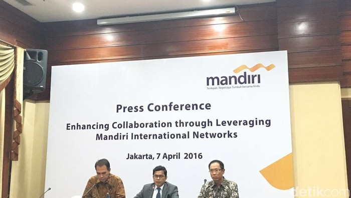 Aset Bank Mandiri di Kantor Luar Negeri Tembus Rp 40 Triliun