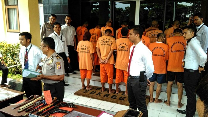 Polisi Tangkap Kawanan Perampok Bersenjata Api di Sukabumi
