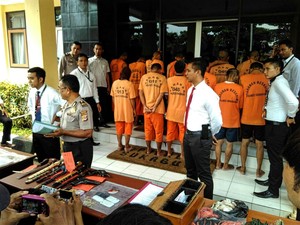 Polisi Tangkap Kawanan Perampok Bersenjata Api di Sukabumi