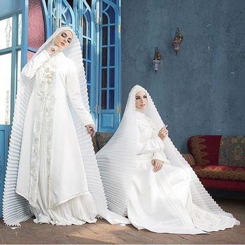 Foto: Inspirasi Gaun Pengantin Muslim 2016 dari 6 Desainer 