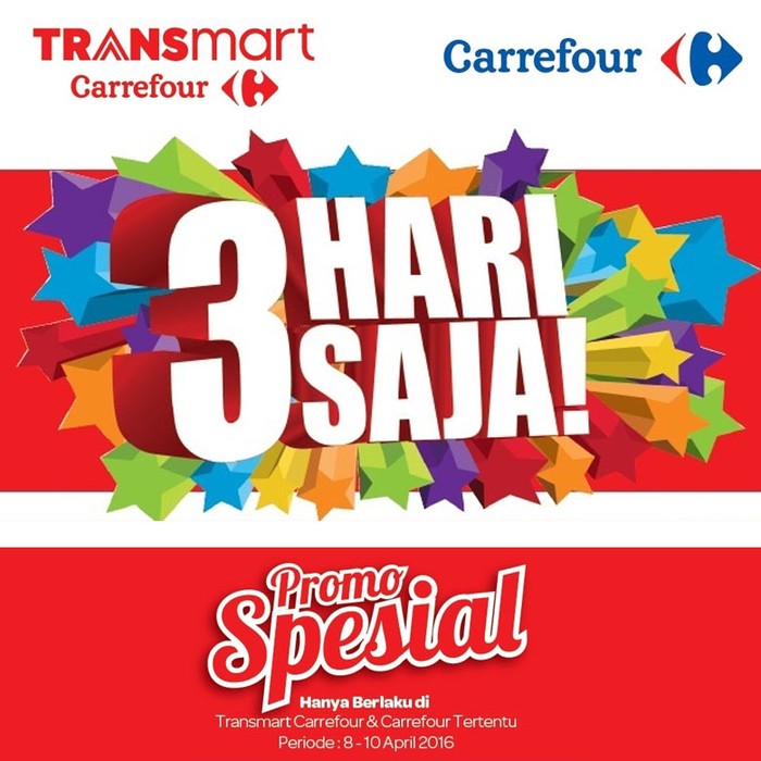 Cuma 3 Hari, Promo Elektronik Rumah Tangga Plus Diskon 5% di Transmart Carrefour