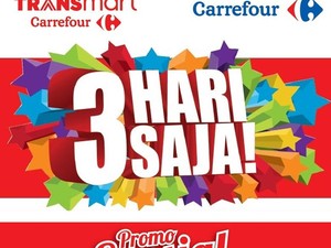 Cuma 3 Hari, Promo Elektronik Rumah Tangga Plus Diskon 5% di Transmart Carrefour