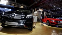 Mercedes-Benz GLE 400 Exclusive dipamerkan di IIMS 2016.