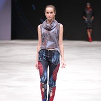 Dare Different by Shelvia Hakim for Badan Ekonomi Kreatif. Indonesia Fashion Week 2016 at Jakarta Convention Center. Senayan. Jakarta. [Foto: Mohammad Abduh/Wolipop]