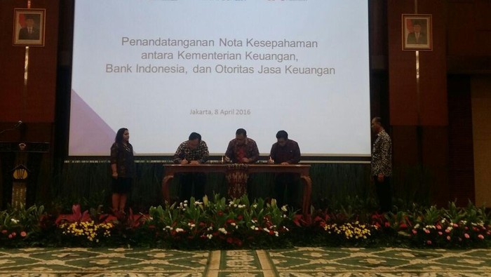 BI, OJK dan Kemenkeu Rapatkan Barisan Danai Pembangunan Nasional