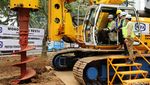 Pengeboran Pertama Simpang Susun Semanggi