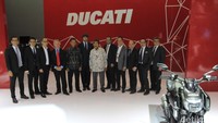 Brand Ducati juga akan meluncurkan produk dan model 2016 dari keluarga Multistrada, keluarga Monster, keluarga Diavel, serta keluarga Superbike di ajang Indonesia International Motor Show 2016.