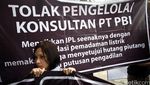 Puluhan Warga Rumah Susun Berdemo di KPK
