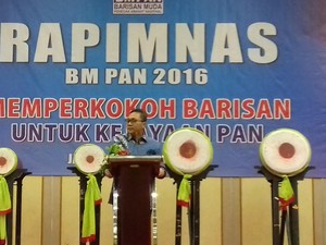 Di Rapimnas BM PAN, Zulkifli Hasan: Kita Semua Bisa Jadi Menteri