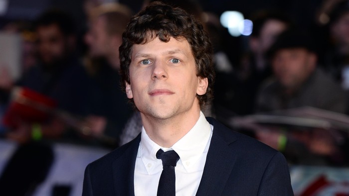 LONDON, ENGLAND - MARCH 22:  Jesse Eisenberg arrives for the European Premiere of Batman V Superman: Dawn Of Justice at Odeon Leicester Square on March 22, 2016 in London, England.  (Photo by Jeff Spicer/Getty Images)