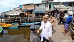 Sandiaga Uno Sambangi Pasar Ikan Luar Batang