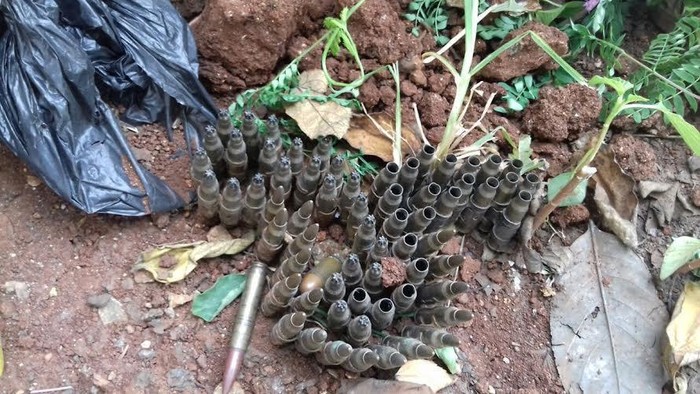 67 Peluru Tajam Aktif Ditemukan di Saluran Air Pesanggrahan
