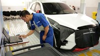 Program tahunan Mazda ini bertujuan untuk memotivasi dan mengasah pengetahuan, menguji keterampilan, serta kualitas kerja terbaik dari para teknisi, service advisor (SA), dan customer service coordinator (CRC) melalui serangkaian pelatihan-pelatihan yang dilakukan selama kegiatan ini berlangsung. Pool/dok. Mazda.