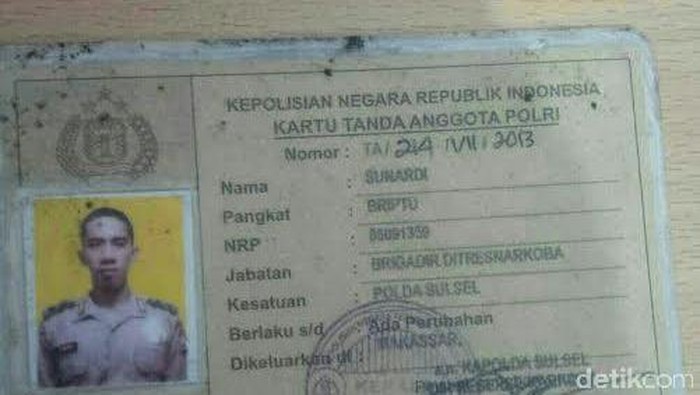 Anggota Polisi Tertangkap Bawa Sabu di Bandara Sultan Hasanuddin Makassar