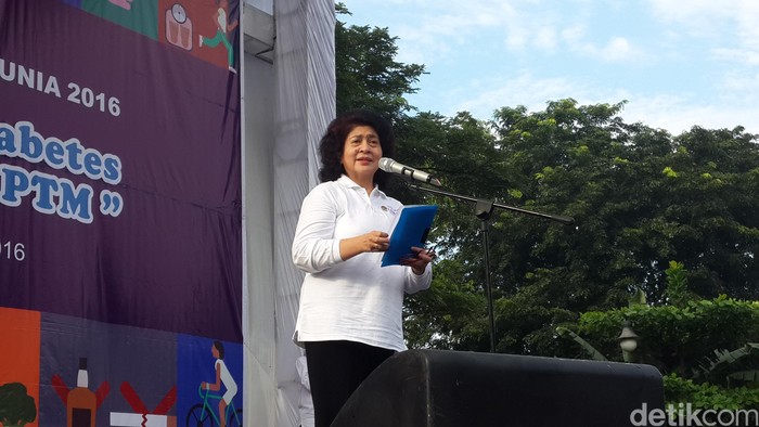 Puncak Hari Kesehatan Dunia, Menkes Senam Bersama di BSD