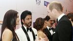 Shah Rukh Khan dan Aishwarya Rai Ngobrol Bareng William dan Kate