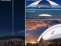 Ilustrasi Ini Gambarkan Kecilnya Manusia di Alam Semesta