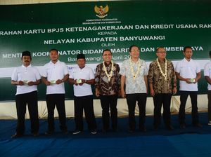 Seribu Nelayan Banyuwangi Dilindungi BPJS Ketenagakerjaan