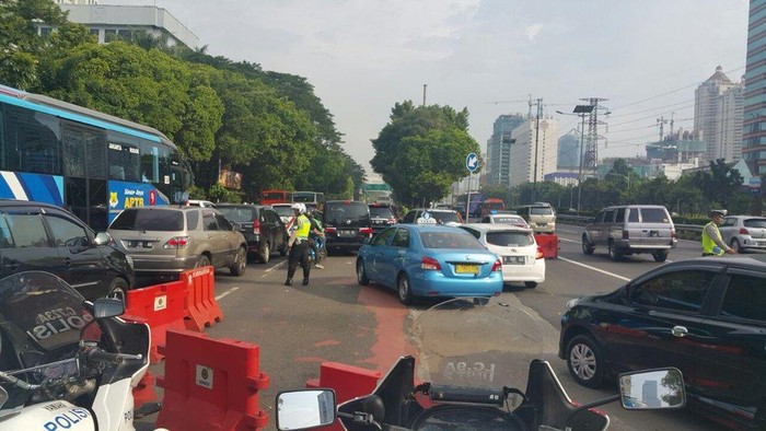 Uji Coba Penghapusan 3 in 1, Sejumlah Ruas Semanggi Padat