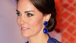 Stunning! Kate Middleton Anggun Bergaun Biru di India