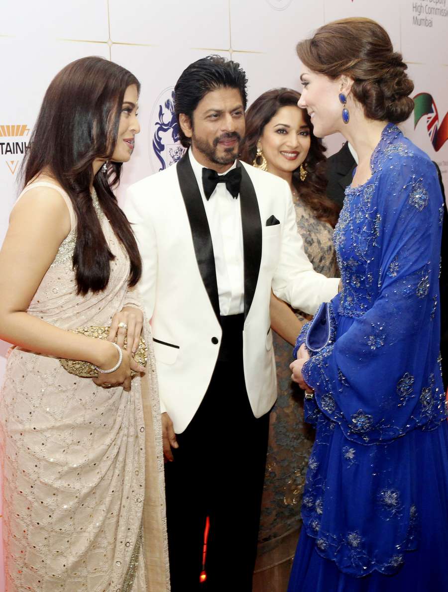 Shah Rukh Khan Dan Aishwarya Rai Ngobrol Bareng William Dan Kate