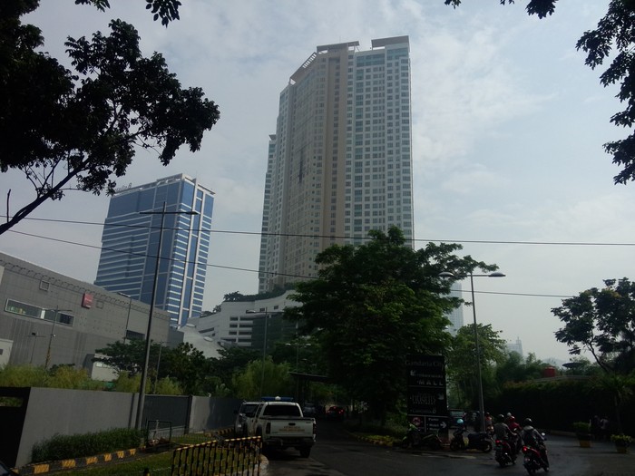 Api di Apartemen Gandaria City Padam, Berasal dari AC