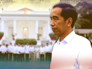 Jokowi Mulai Bahas Kabinet dengan Elite TKN