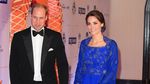 Stunning! Kate Middleton Anggun Bergaun Biru di India