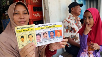 Semaraknya Pemilu RT-RW di Jatimakmur