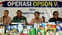 Operasi Opson V melibatkan Kementerian Pertanian, Kementerian Perindustrian, Kementerian Perdagangan, Kementerian Kelautan dan Perikanan, NCB Interpol Indonesia, Mabes Polri, dan Ditjen Bea Cukai.