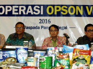 BPOM Amankan Produk Pangan Ilegal, 11 Persen Mengandung Bahan Berbahaya