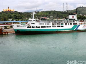 Arus Balik Libur Panjang dari Bakauheni ke Merak Lancar