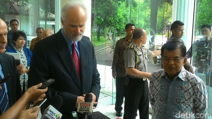 Temui JK, Pengurus IPF Bahas Perhelatan Dialog Perdamaian