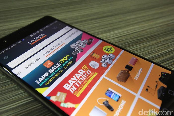 Cara berjualan di Lazada. Foto: Irna Prihandini/detikInet Cara berjualan di Lazada. Foto: Irna Prihandini/detikInet